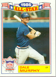 1987 Topps Glossy All-Stars Baseball Cards     007      Dale Murphy